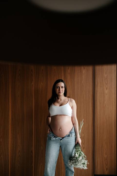 ensaio gestante da espera de Joaquim em São Paulo'