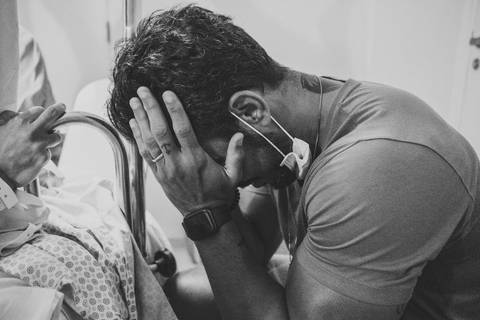 fotografia de parto humanizado em santos'