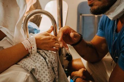 fotografia de parto humanizado em santos'