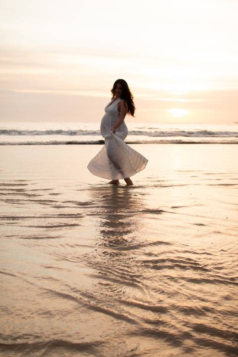 fotografa de gestante em santos'