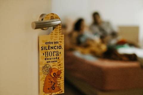 fotografia de parto domiciliar'