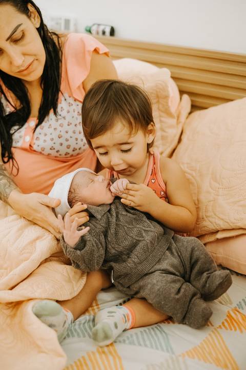 fotografia de parto natural'