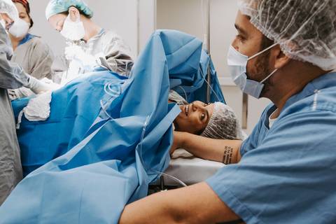 fotografia de parto em santos'