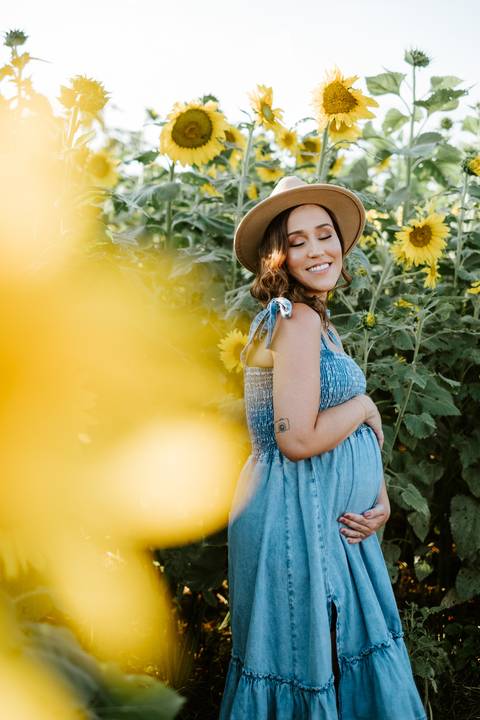 fotos de grávida em holambra'