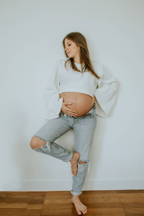 ensaio gestante em casa
'