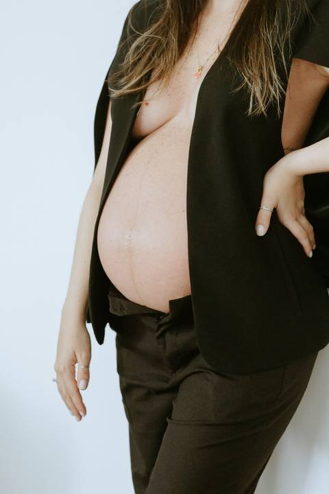 ensaio gestacional em casa
'