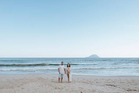 ensaio gestante praia litoral de sp
'