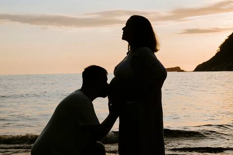 ensaio gestante praia litoral de sp
'