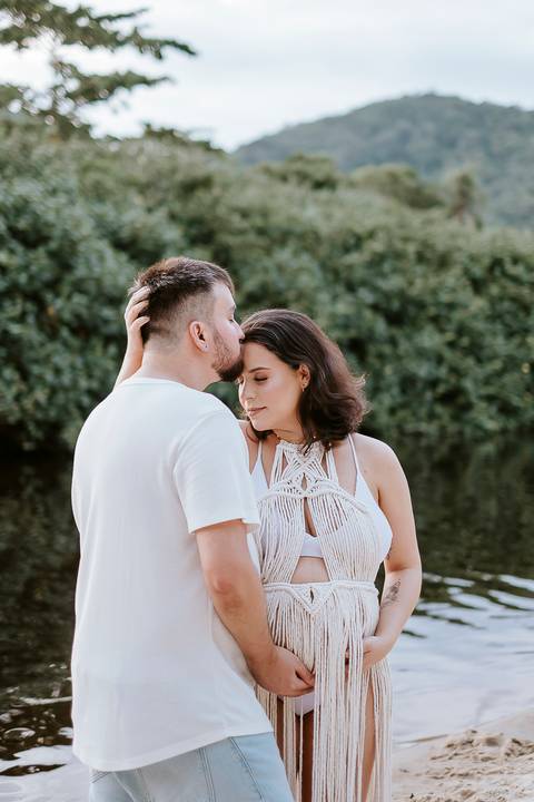 ensaio gestante praia litoral de sp
'
