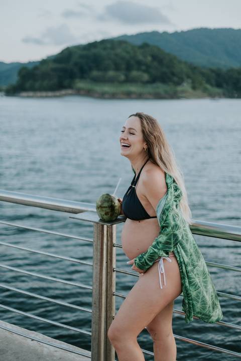 ensaio gestante lifestyle em santos'