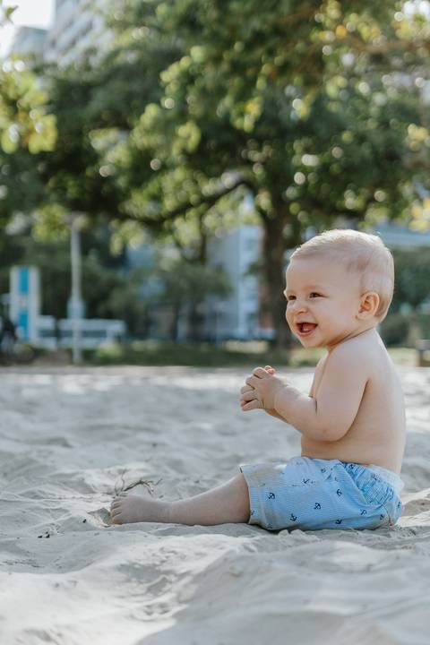 sessao de fotos familia na praia sp'