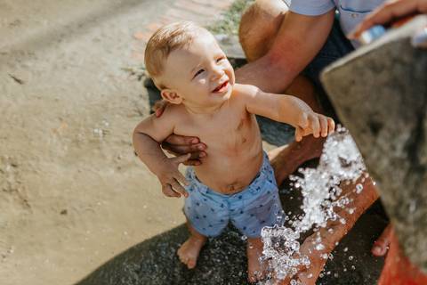 sessao de fotos familia na praia sp'