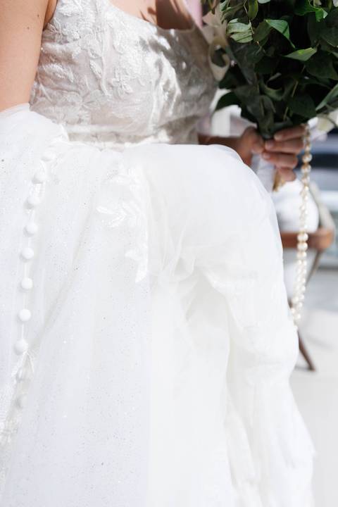 Noiva pronta para o casamento no Juma Opera Hotel em Manaus.'