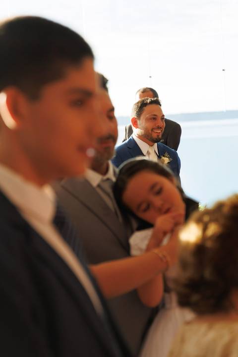 Fotografia da cerimônia de casamento, preservando momentos únicos e emocionantes vividos pelos noivos.'