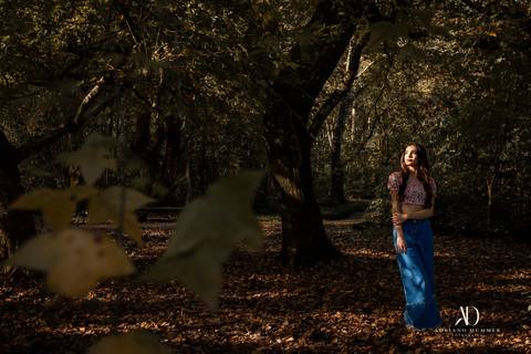 Debutante no parque witeck'