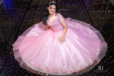 Foto na pista de led'