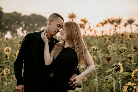 Pré-wedding em Holambra SP
'