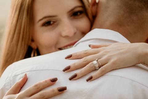 Pose para prewedding'