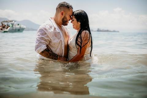 Sessão de fotos de casal'