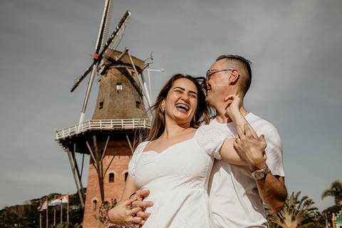 Moinho povos unidos em Holambra'