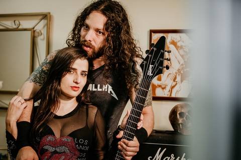 Pré-wedding de roqueiros'