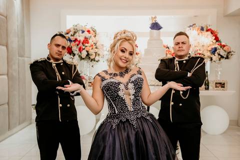 Príncipes festa de debutante'