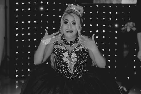 Reação da debutante'