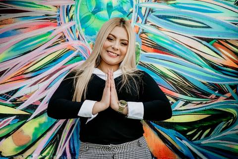 Fotografia de debutante'