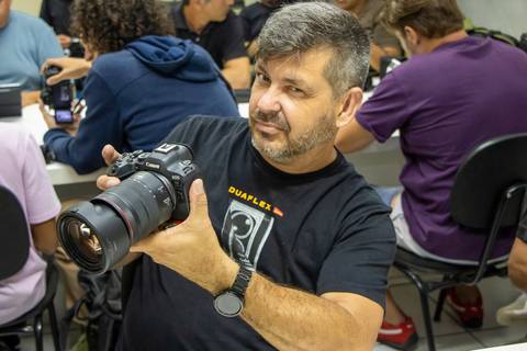 Fotógrafo Jean Belato  no Workshop O Dominio da Luz'