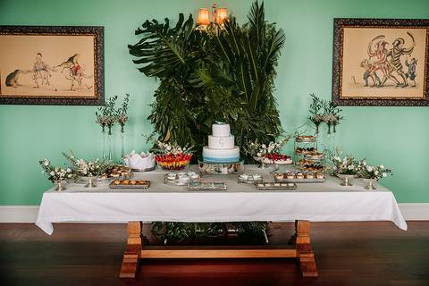 Fotografia de Batizado - mesa dos doces'