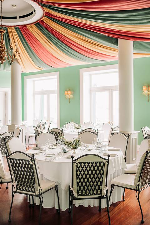 Fotografia de Batizado -mesas'