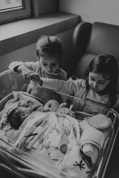 Sessão Fotográfica das primeiras 48 horas da Amélia'