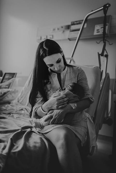 Sessão Fotográfica das primeiras 48 horas da Amélia'