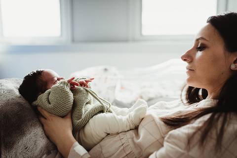 Sessão Fotográfica das primeiras 48 horas da Amélia'