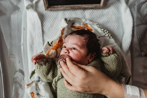 Sessão Fotográfica das primeiras 48 horas da Amélia'