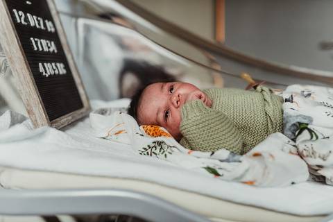 Sessão Fotográfica das primeiras 48 horas da Amélia'