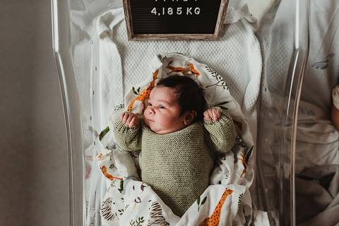 Sessão Fotográfica das primeiras 48 horas da Amélia'