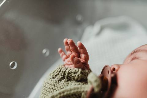 Sessão Fotográfica das primeiras 48 horas da Amélia'