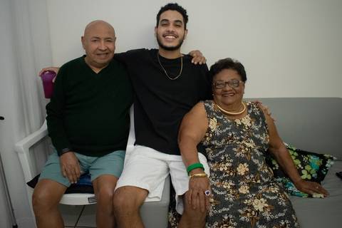 Aniversário em casa'