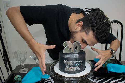 Aniversário em casa'