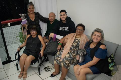 Aniversário em casa'