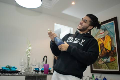 Aniversário em casa'