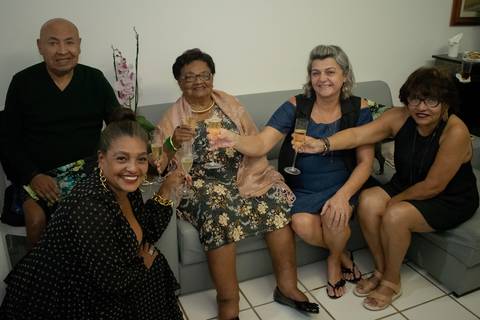Aniversário em casa'