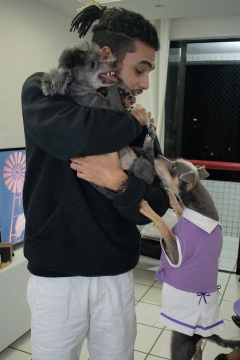 Aniversário em casa'