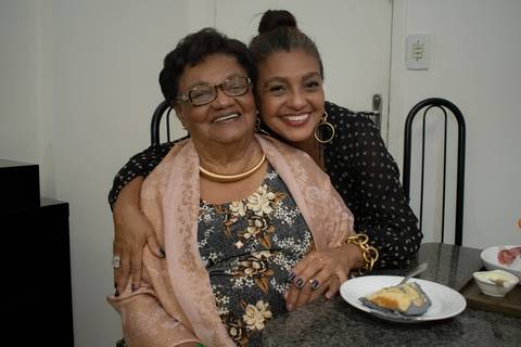Aniversário em casa'