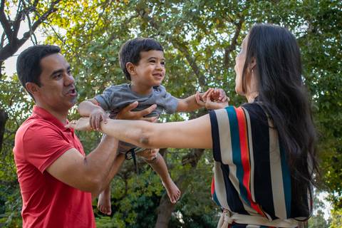Ensaio de Família no Parque da Jaqueira'