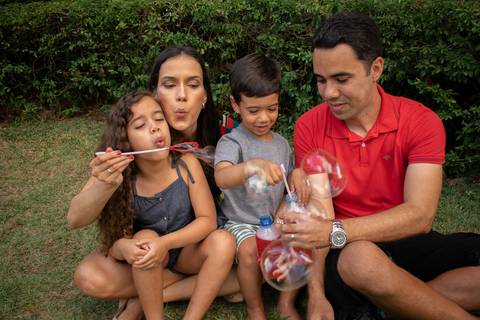 Ensaio de Família no Parque da Jaqueira'