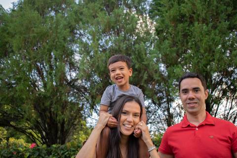 Ensaio de Família no Parque da Jaqueira'