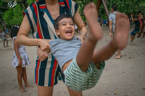 Ensaio de Família no Parque da Jaqueira'