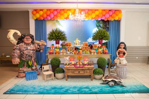 quatroanos, quartooaninho, fotografiainfantil, fotodefesta, festadequatroaninhos, moanadecor, festadamoana, princesasdisney'